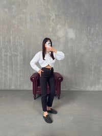 Rick Acı Kahve ZR Kesik Paça Mom JeanGausDENİM PANTOLONGU00904319