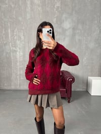 Mida ZR Bordo Baklava Dilim Sakallı KazakGausKAZAKGU00903827