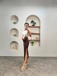Penda Kahve Oys Modal Yırtmaçlı EtekGausETEKGU0090391