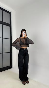 Siyah ZR Muadil Yıkama Desenli Jean GAUS-0067GAUSDENİM PANTOLONGAUS-0067