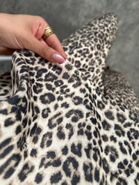 Cerv Leopar Desenli Askılı Bluz Pantolon İkili TakımGausTAKIMGU008649