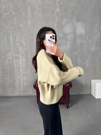 Doloris Bej Düğmeli HırkaGausHIRKAGU00904059