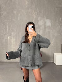 Brone Antrasit Cepli Pinterest Triko HırkaGausHIRKAGU100135