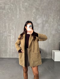 Twice Kahve Astarlı Kırçıllı CeketGausCEKETGU00903981
