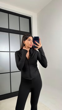 Siyah OYS Model Ceket Tayt Takım GAUS-00941GAUSTAKIMGAUS-00941