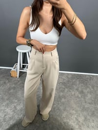 Fado Taş Kumaş Palazzo PantolonGausPANTOLONGU008862