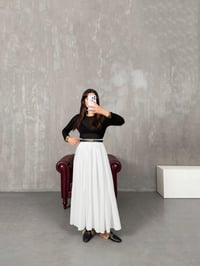 Jolena Beyaz Astarlı Vual Kumaş EtekGausETEKGU100354