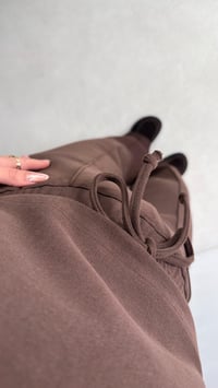 Kahve Balıkçı Yaka Kazak Beli Lastikli Pantolon Premium Takım GAUS-00898GAUSTAKIMGAUS-00898