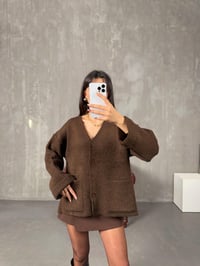 Brone Kahve Cepli Pinterest Triko HırkaGausHIRKAGU100134
