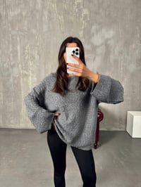 Flix Gri Tasarım Detaylı KazakGausKAZAKGU00903887