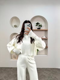 Rima Ekru Balıkçı Yaka Triko TakımGausTAKIMGU00903416