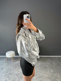 Boia Metalik Taşlı Ceket GausCEKETGU002479