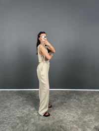 Alonsa Premium Bağcıklı Keten İkili Takım GausTAKIMGU008193