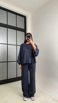 Lacivert Püsküllü Muadil Modal Takım GAUS-00998GAUSTAKIMGAUS-00998