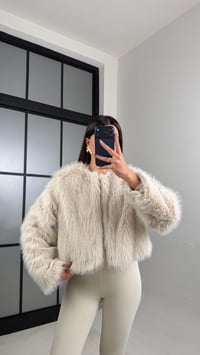 Taş Astarlı Muadil Crop Kürk GAUS-01103GAUSCEKETGAUS-01103