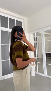 Yeşil Polo Yaka Yumuşak Dokulu Kazak GAUS-02179GAUSSweaterGAUS-02179