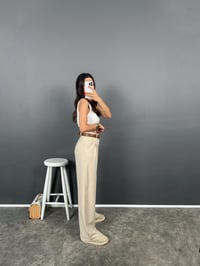 Fado Taş Kumaş Palazzo PantolonGausPANTOLONGU008862