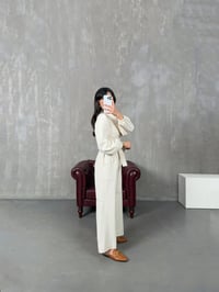 Belami Ekru Kuşaklı Gabardin TulumGausTULUMGU100407