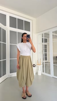 Açık Yeşil Geniş Şalvar Pantolon GAUS-01726GAUSPANTOLONGAUS-01726