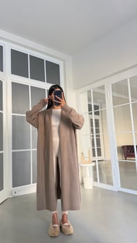 Vizon Uzun Premium Triko Hırka GAUS-02125GAUS الكارديغان  GAUS-02125