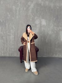 Floor Kahve Peluş Muadil Cepli KabanGausKABANGU00904324