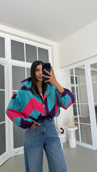 Çok Renkli Vintage Astarlı Premium Ceket GAUS-02085GAUSJacketsGAUS-02085