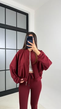 Bordo Zr Muadil Hırka Eşofman Spor Takım GAUS-00648GAUSSuitsGAUS-00648