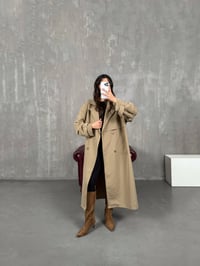 Jordi Vizon Kuşaklı TrençkotGausTRENÇKOTGU100959