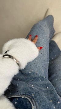 Mavi Full Taş İşlemli Muadil Premium Jean GAUS-00965GAUSDenim PantsGAUS-00965