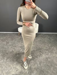 Vizon Oys Kumaş Modal ElbiseGausELBİSEGU004423