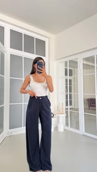 Lacivert Yıkamalı Tencel Denim Pantolon GAUS-01786GAUSDENİM PANTOLONGAUS-01786