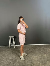 Sophia Pembe Paraşüt Şehir Boy Şortlu İkili TakımGausTAKIMGU008167