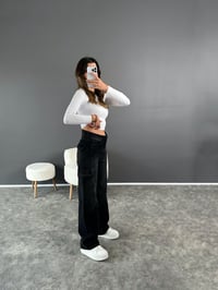 RYN Koyu Füme Cep Detaylı Jean GausDENİM PANTOLONGU002803