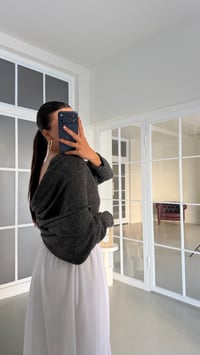 Antrasit Pinterest Tasarım Hırka GAUS-02003GAUSHIRKAGAUS-02003