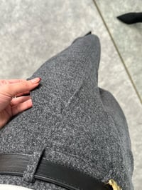 Gri Yünefek Havuç Kesim Pantolon GausPANTOLONGU002886