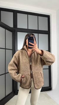 Kahve Cepli Polar Hırka GAUS-01177GAUSHIRKAGAUS-01177