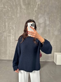 Lix Lacivert Tasarım Detaylı KazakGausKAZAKGU00904016