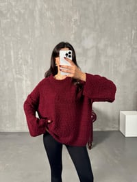 Flix Bordo Tasarım Detaylı KazakGausKAZAKGU00903890