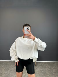 Beyaz Paraşüt Basic SweatGausSWEATSHIRTGU004348