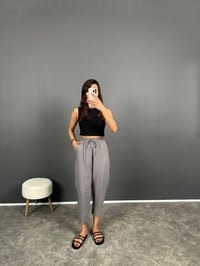 Arion Gri Ayrobin Keten PantolonGausPANTOLONGU008497