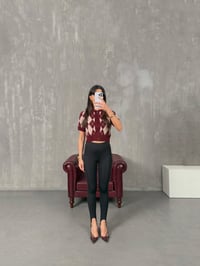 Raser Siyah Topuktan Geçirmeli Yumuşak Dokulu TaytGausTAYTGU100360