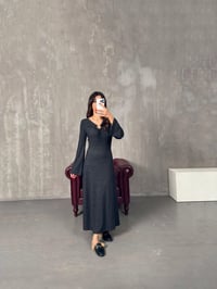 Kris Antrasit Halka Detaylı ElbiseGausELBİSEGU00904240