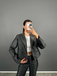 Jack Antrasit Tensel Denim Ceket Pantolon TakımGausTAKIMGU008901