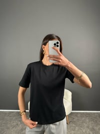 MD Siyah Basic Tshirt GausTSHIRTGU007210