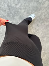 Aris Siyah Şardonlu Fitilli Pantolon GausPANTOLONGU002547