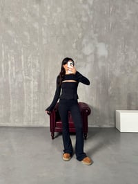 Dream Antrasit Dekolte Pencere Detaylı TakımGausTAKIMGU00903946