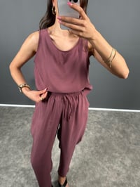 Viro Bordo İthal Kumaş Harem Pantolon Bluz İkili TakımGausTAKIMGU008678