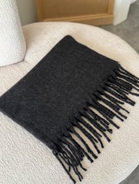 Füme Saçaklı Atkı GAUS-00124GAUSÜST GİYİMGAUS-00124