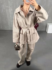 Vizon Gabardin Kuşaklı Takım Gaus0008GausTAKIMGU1001001