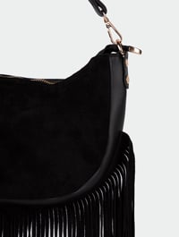 303 PÜSKÜLLÜ ÇANTA SİYAHBAG COLLECTIONGaus ÇantaCNT-116